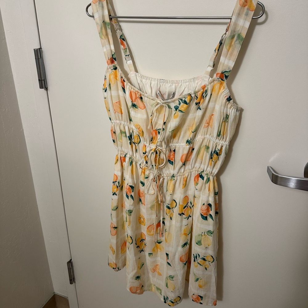 Abercrombie & Fitch Citrus Summer Sundress